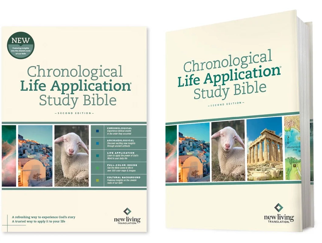 NLT Chronological Life Application Study Bible, Second Edition (Hardcover), (Hardcover)