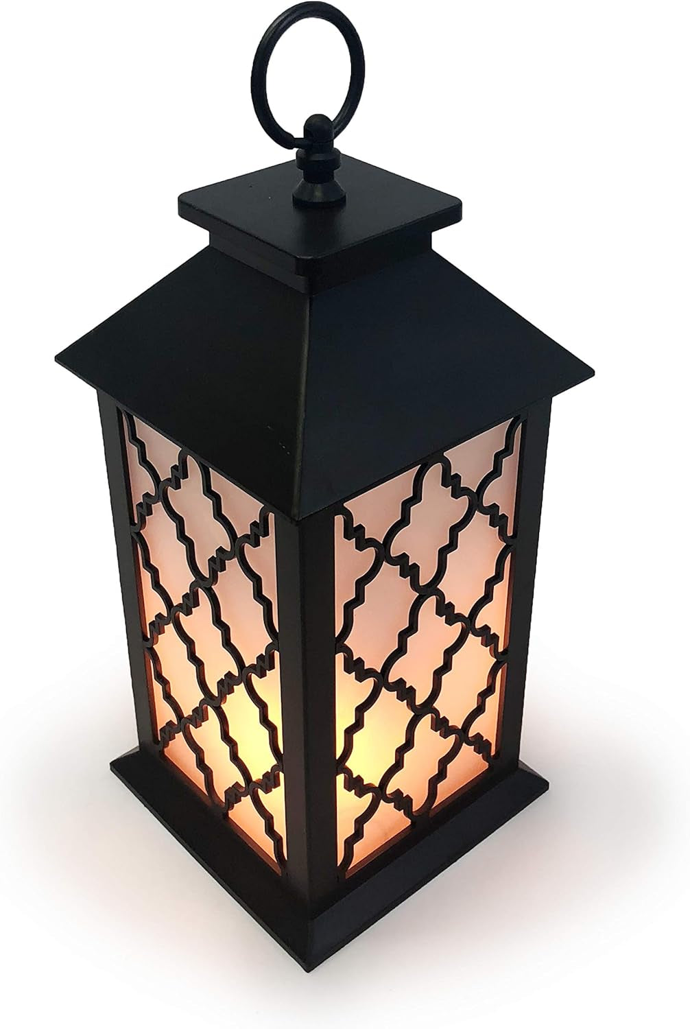 12" LED Flame Effect Lantern Lamp